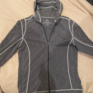NWOT kuhl grey moongazer packable hoodie
